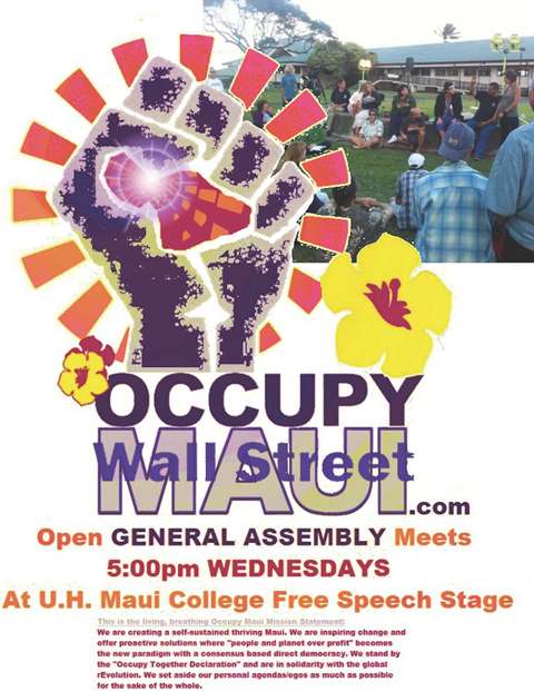 occupy Maui